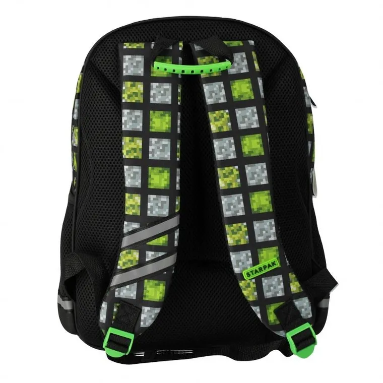 Starpak, rucsac pentru scoala cu 1 compartiment, Pixel