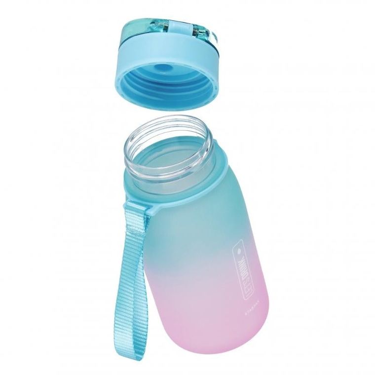 Starpak, sticla de apa, ombre albastru si roz, 400 ml