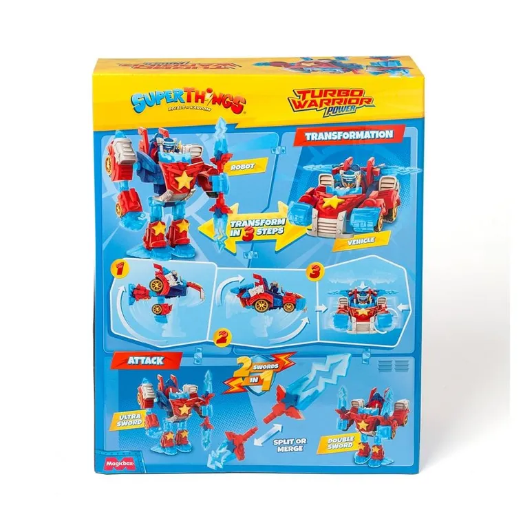 SuperThing, Turbo Warrior Power, figurina