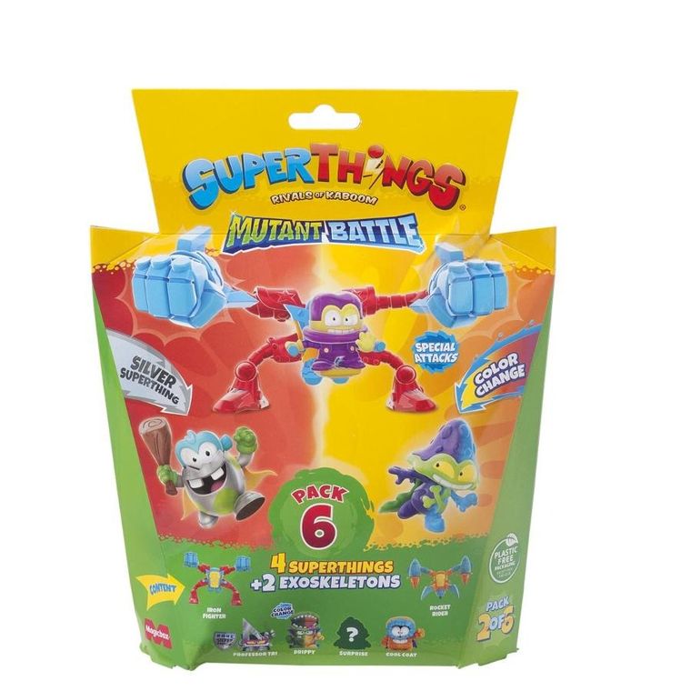 SuperThings, Mutant Battle, Exoskeleton, figurina
