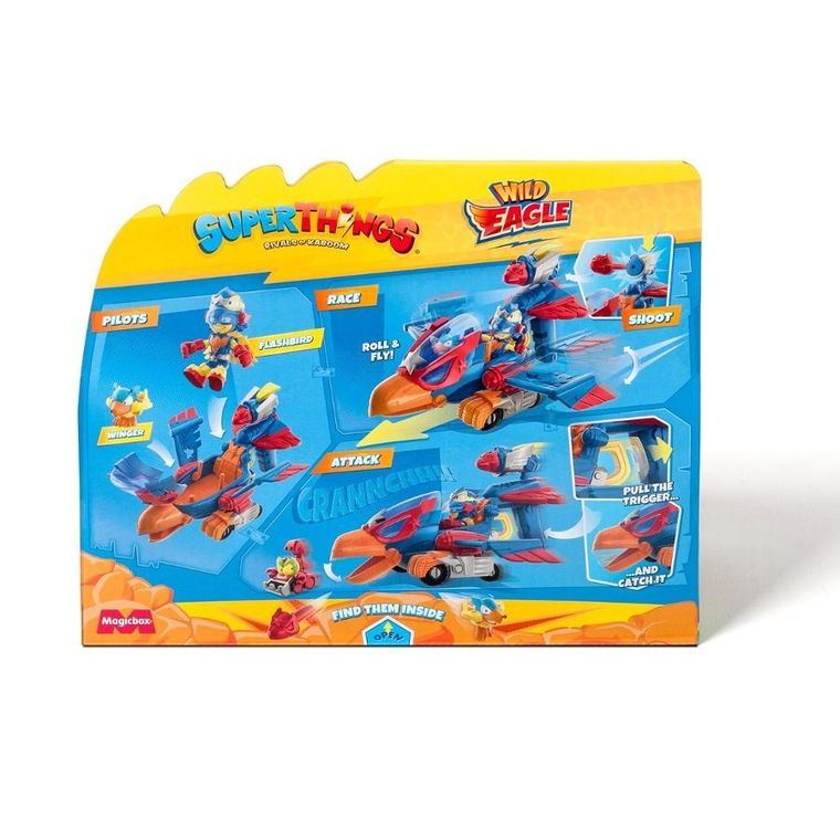 SuperThings, Wild, Eagle Vehicle, figurina