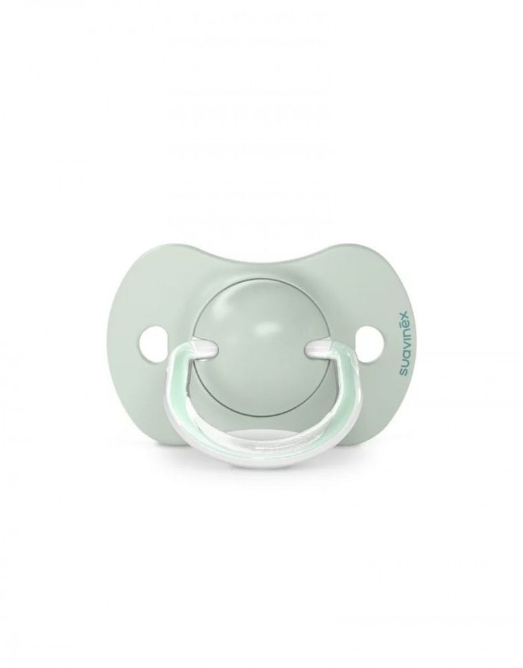Suvainex, Dreams, suzeta fiziologica SX Pro din silicon, 2 buc., 6-18 luni, verde