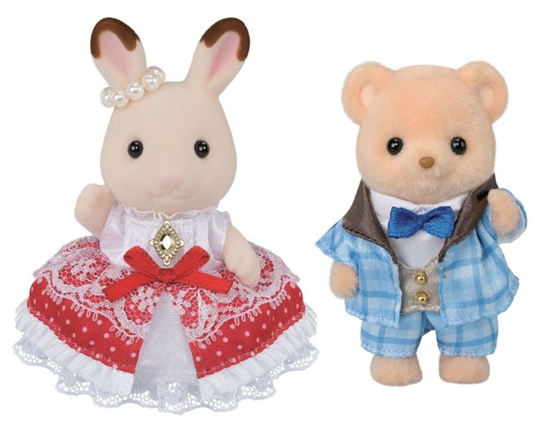 Sylvanian Families, 40th Anniversary, Freya & Theo, set de figurine, 5843