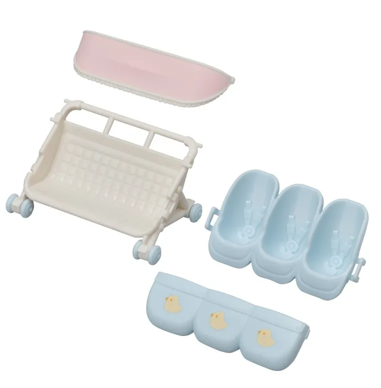 Sylvanian Families, Carucior pentru tripleti, 5533