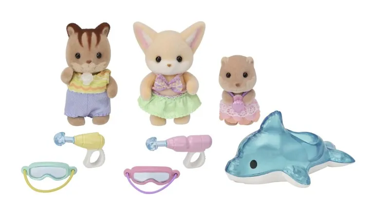 Sylvanian Families, Distractie la piscina, set de figurine, 5749