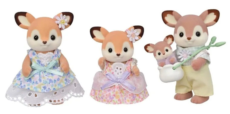 Sylvanian Families, Familia de caprioare, set de figurine, 5799