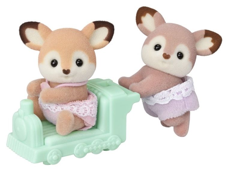 Sylvanian Families, Gemenii din familia caprioarelor, set de figurine, 5800