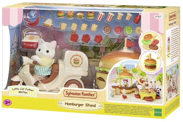 Sylvanian Families, Restaurant mobil cu hamburgeri, 5757