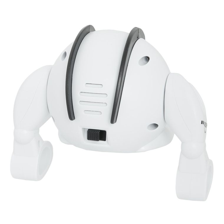 Tech-Bot, robot interactiv, alb