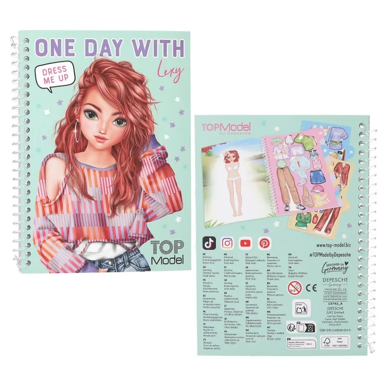 Top Model, One Day, Dress me up, set creativ, 1 buc.