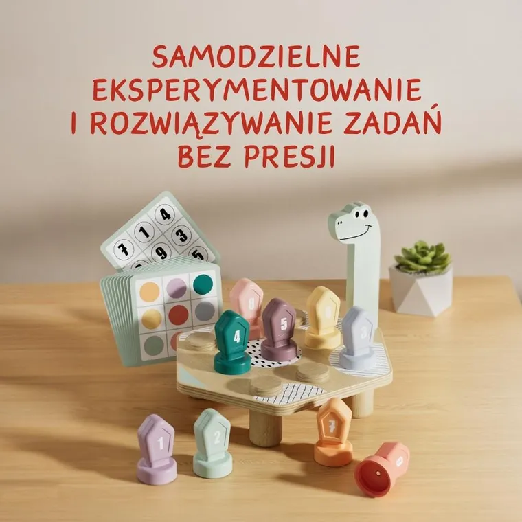 Topbright, Joc de invatare a culorilor si numerelor Dino, 36 luni+