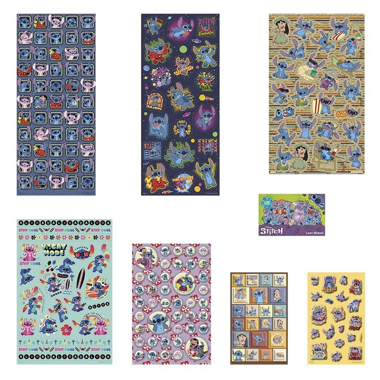 Totum, Lilo si Stitch, set mare de stickere, 300 elemente
