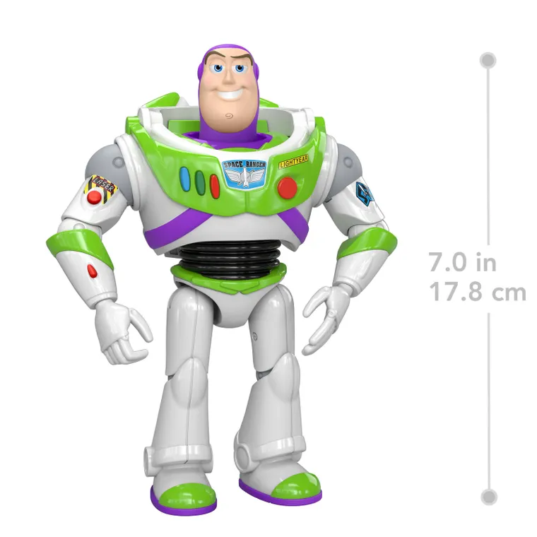 Toy Story 5, PlayScale, Buzz Astral, figurina, scara 18 cm