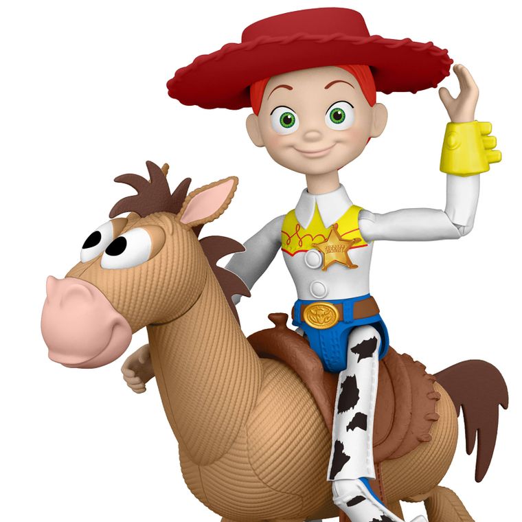 Toy Story 5, PlayScale, Jessie + Mustang, set de 2 figurine, scara 18 cm