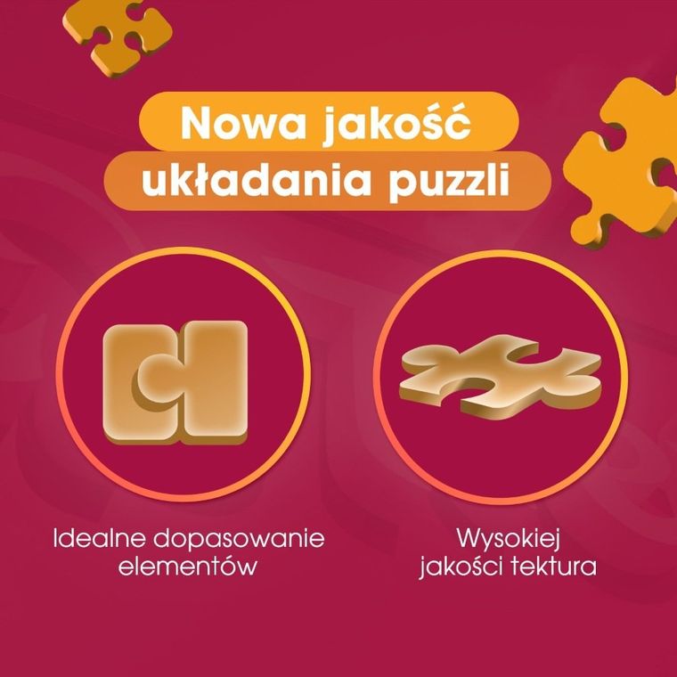 Trefl, 40 Years, Paper Art: Lup, puzzle, 1000 piese