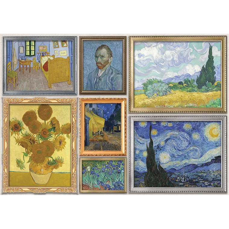 Trefl, Art Collection, Van Gogha, puzzle, 1000 piese