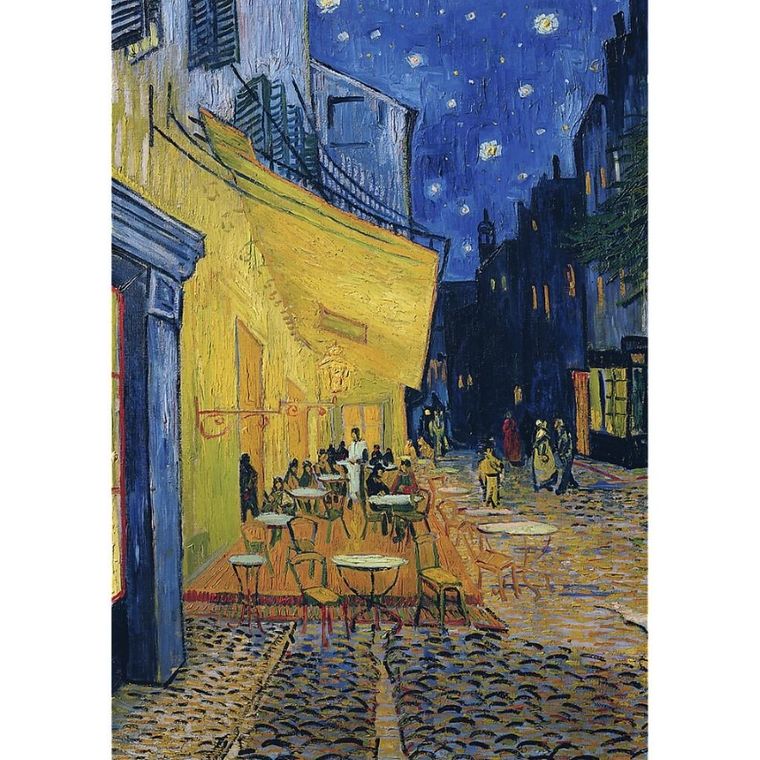 Trefl, Art Collection, Vincent van Gogh, The Cafe Terrace on the Place du Forum, Arles, at Night puzzle, 1000 piese