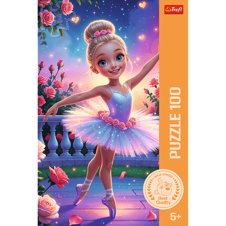 Trefl, Balerina, puzzle, 100 piese