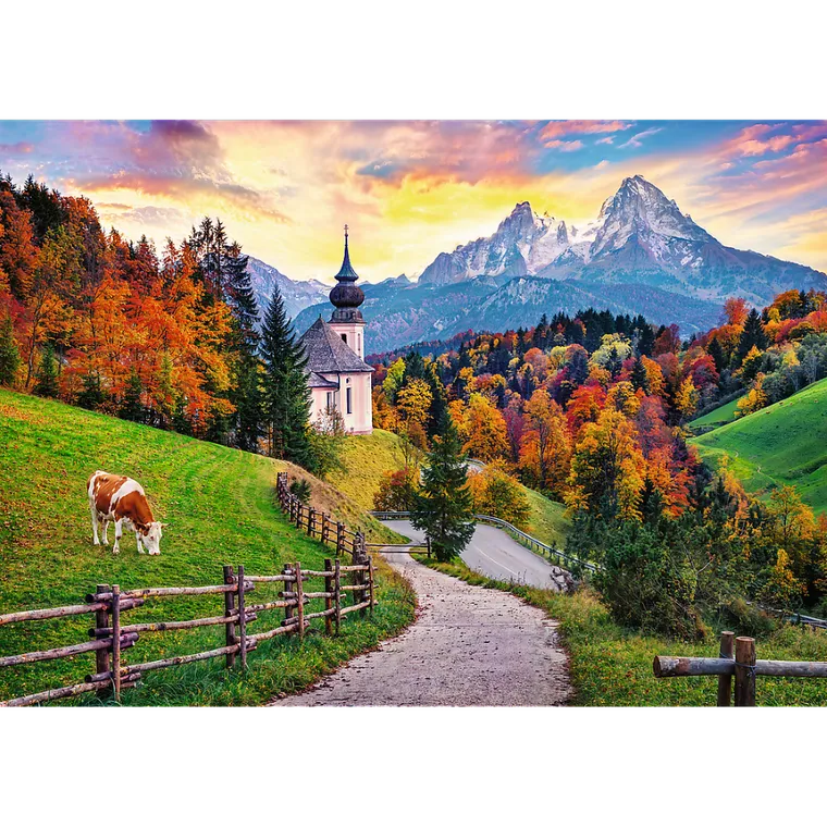 Trefl, Bavarian Alps, puzzle, 2000 piese