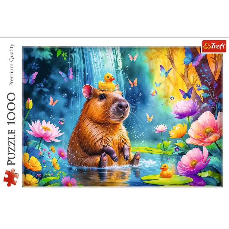 Trefl, Capibara, puzzle, 1000 piese