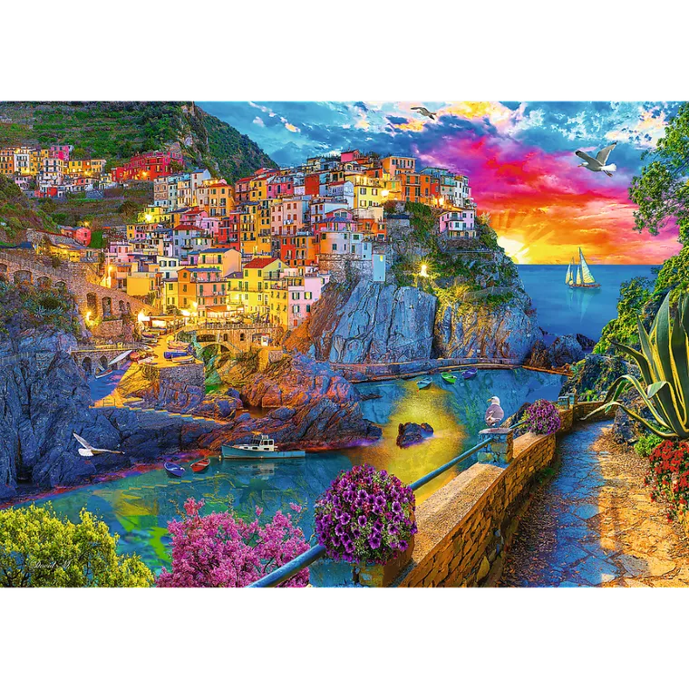 Trefl, Cinque Terre, puzzle, 1000 piese