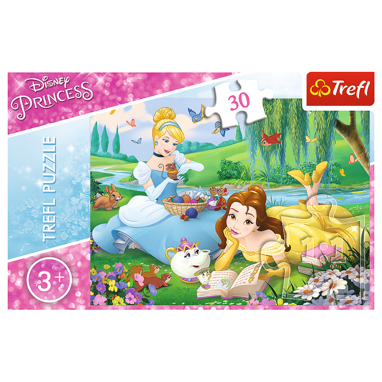 Trefl, Disney Princess, puzzle, 30 piese
