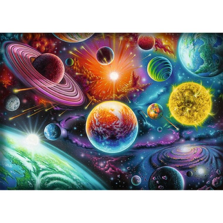 Trefl, DreamScapes, Space Adventure, puzzle, 1000 piese