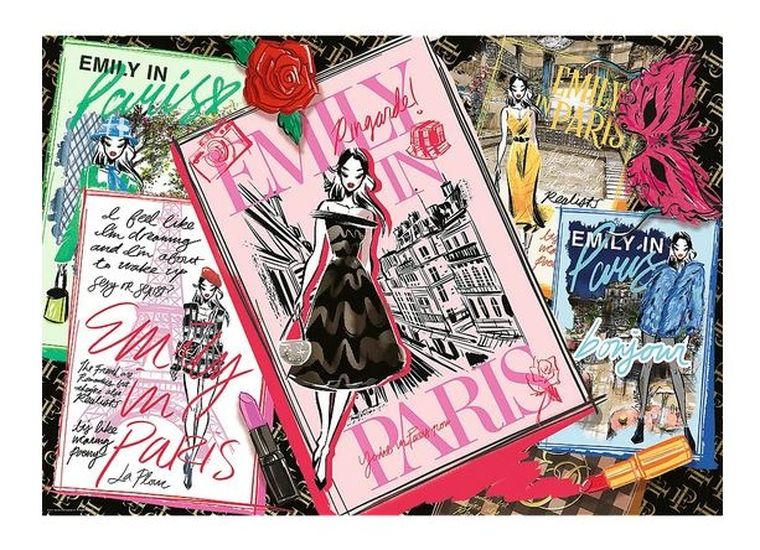 Trefl, Emily in Paris: Fashion Magazine, puzzle, 1000 piese