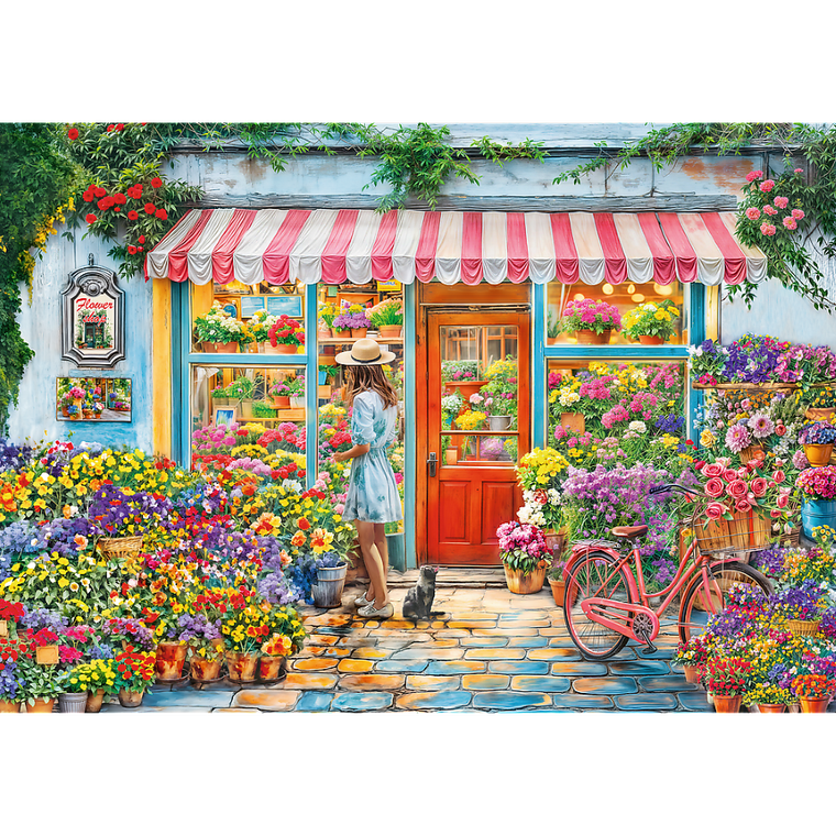 Trefl, Florist's, puzzle, 1000 piese