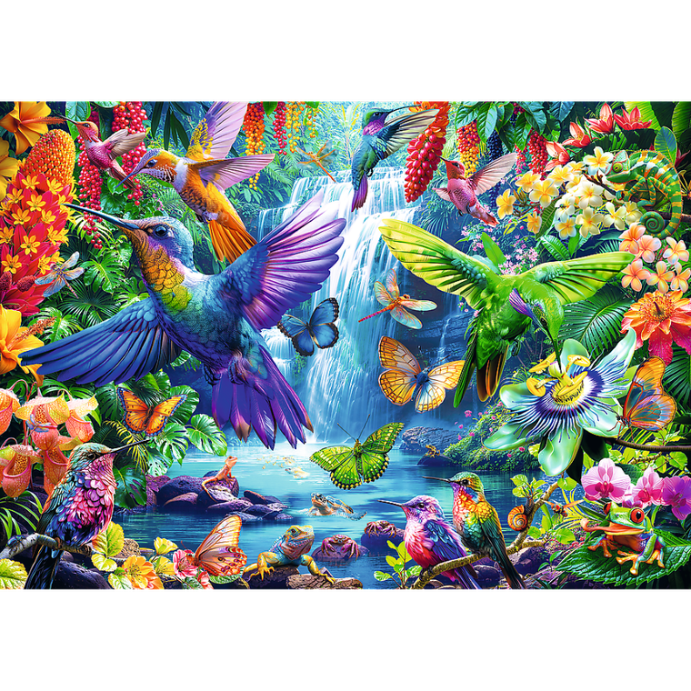 Trefl, Hummingbirds, puzzle, 1000 piese