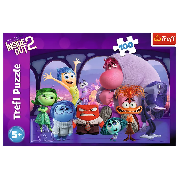 Trefl, Inside Out 2, puzzle, 100 piese
