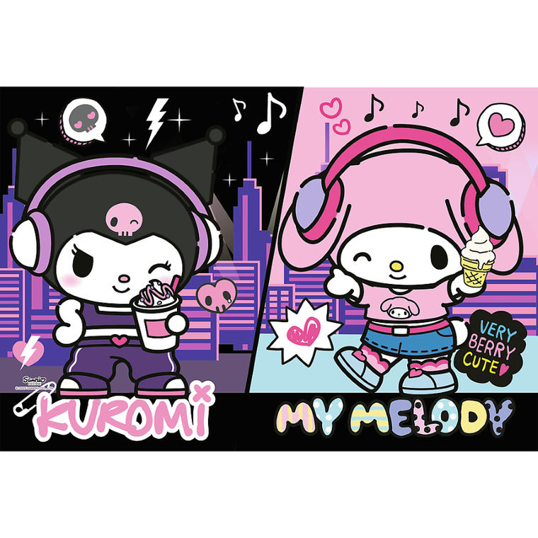 Trefl, Kuromi Rules, puzzle, 160 piese