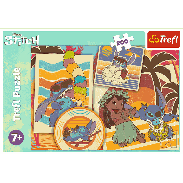 Trefl, Lilo si Stitch, puzzle, 200 piese