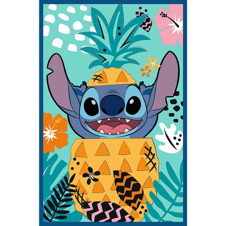Trefl, Lilo si Stitch, puzzle, 3-80 piese