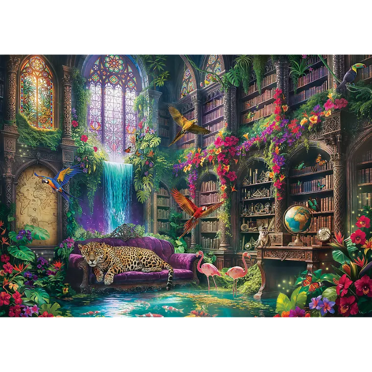Trefl, Magic Library, puzzle, 1000 piese