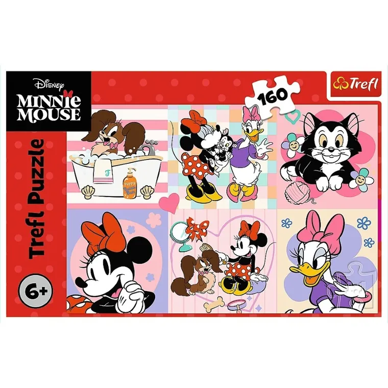 Trefl, Minnie Mouse, puzzle, 160 piese