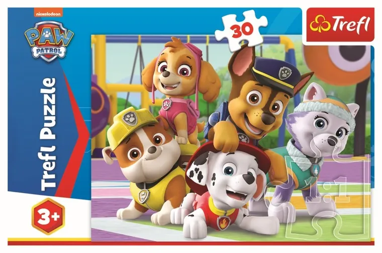 Trefl, Paw Patrol, Intotdeauna la timp, puzzle, 30 piese