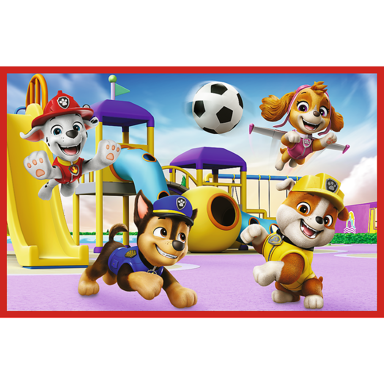 Trefl, Paw Patrol, puzzle, 2-24 piese