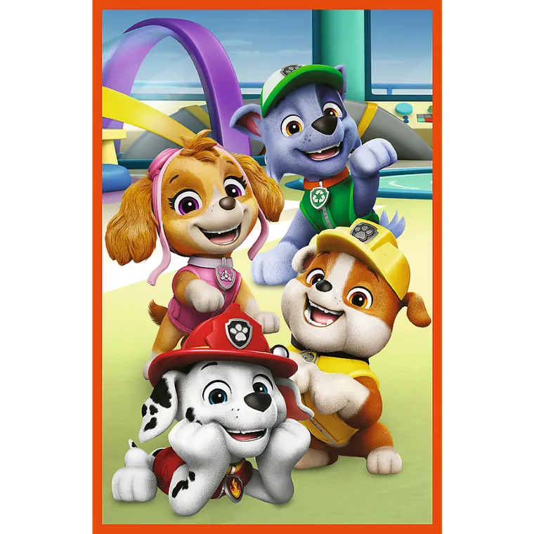 Trefl, Paw Patrol, puzzle, 3-80 piese
