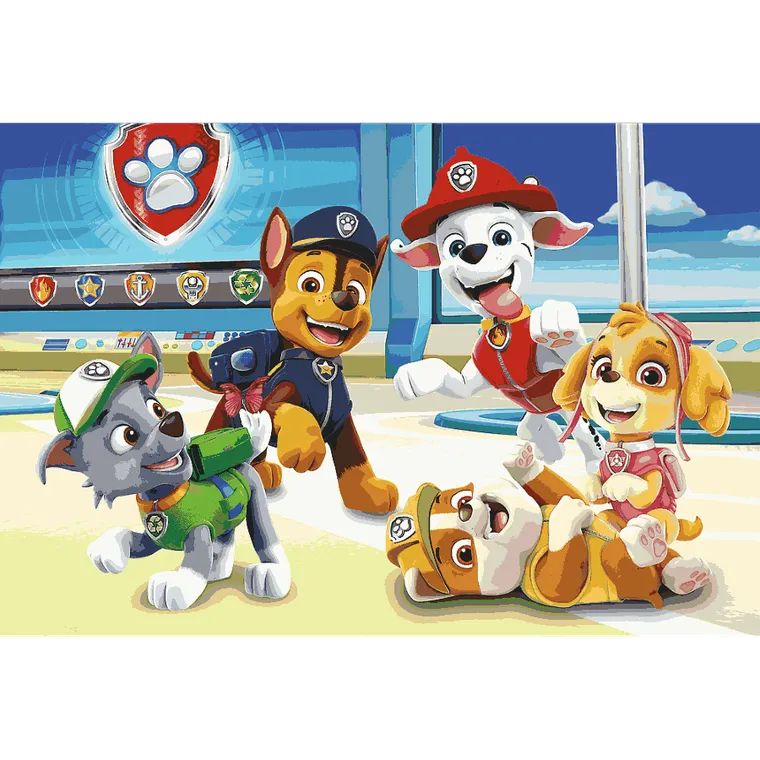 Trefl, Paw Patrol, puzzle, 60 piese