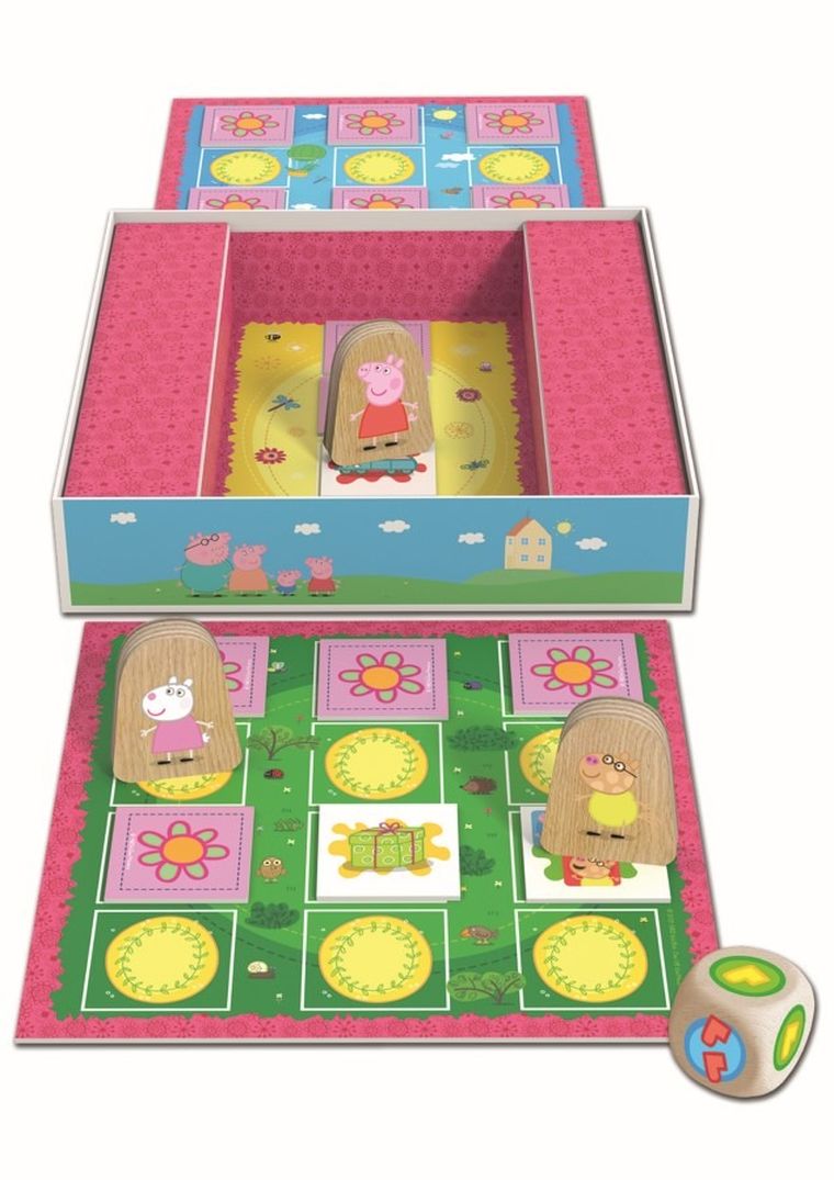Trefl, Peppa Pig, Big race, joc