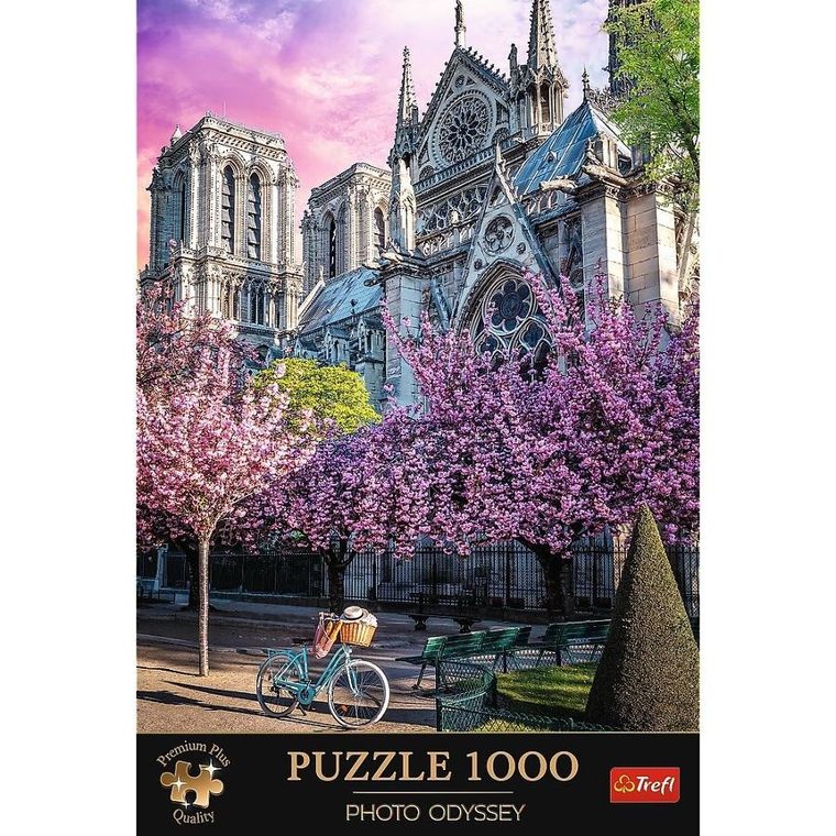 Trefl, Photo Odyssey, Notre-Dame Cathedral, Paris, puzzle, 1000 piese