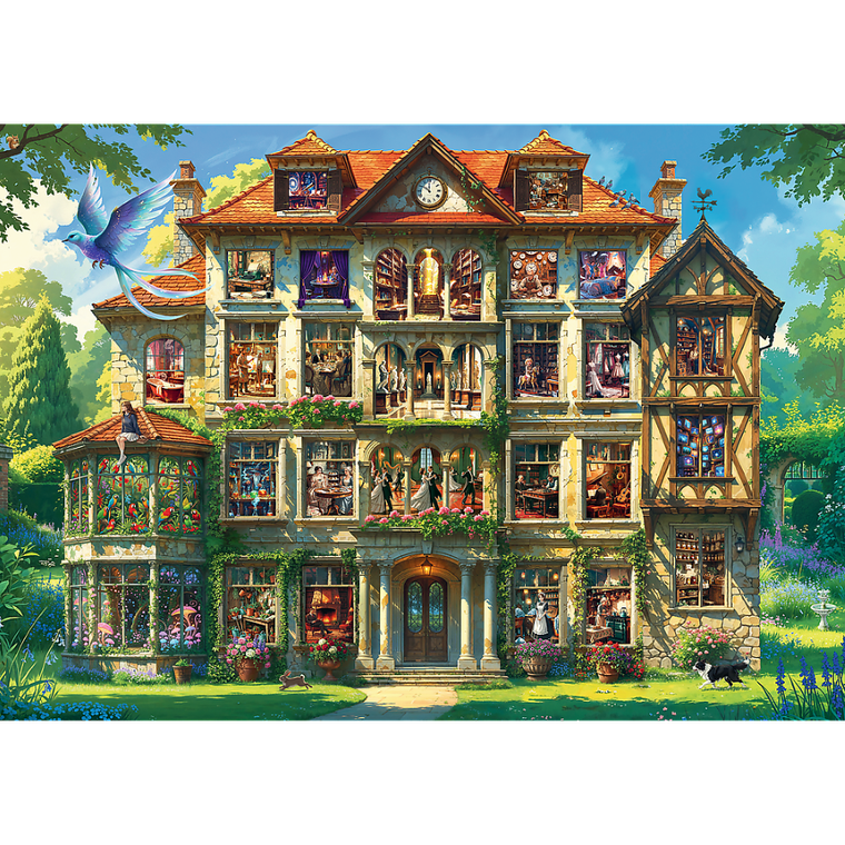Trefl, Premium Plus, At Home Fantasy, Residence of Secrets, puzzle, 1000 piese