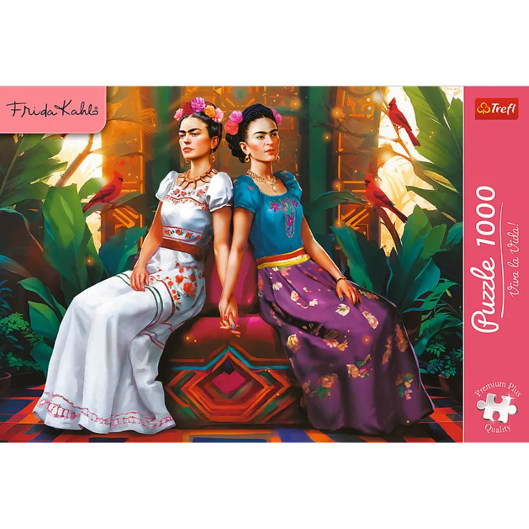 Trefl, Premium Plus, Frida Kahlo, puzzle, 1000 piese