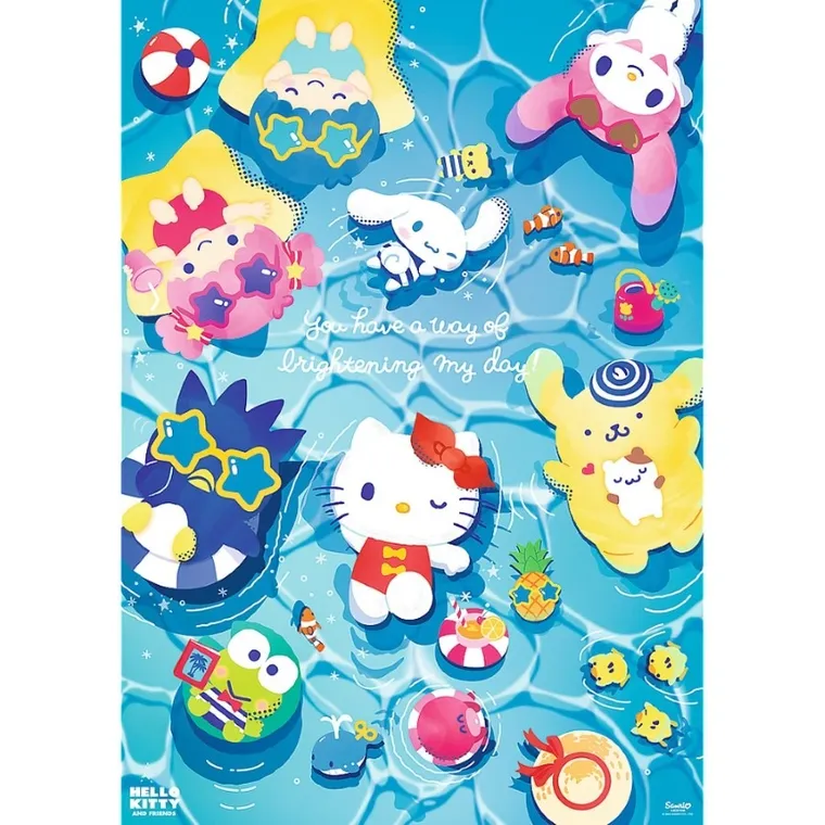 Trefl, Premium Plus, Hello Kitty, puzzle, 1000 piese