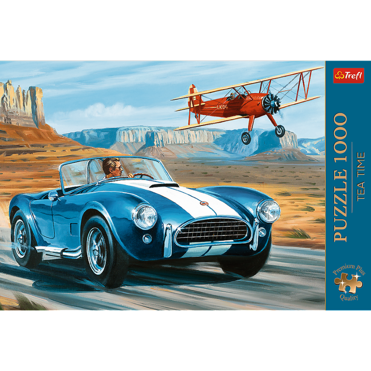 Trefl, Premium Plus, Tea Time, Desert race, puzzle, 1000 piese