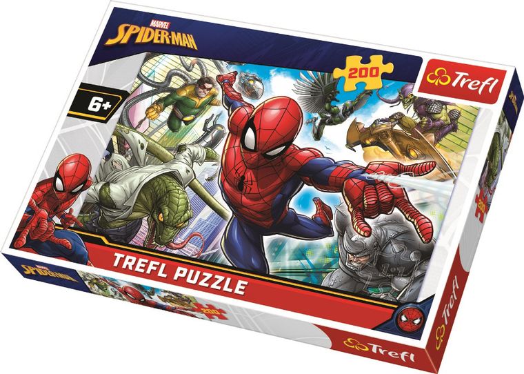 Trefl, Spider-Man, Nascut pentru a fi un super-erou, puzzle, 200 piese