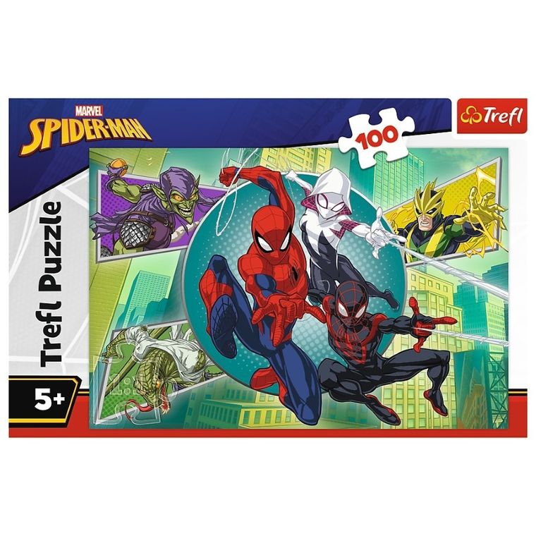 Trefl, Spider-Man, puzzle, 100 piese