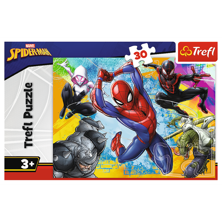 Trefl, Spider-Man, puzzle, 30 piese