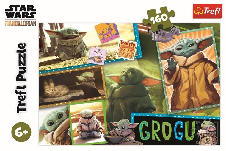 Trefl, Star Wars The Mandalorian, Grogu, puzzle, 160 piese